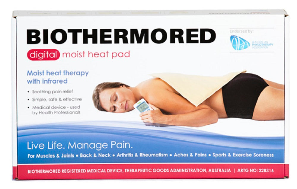 Biothermored Moist Heat Pad packaging 